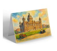 NOTELET - The Dock Offices, Liverpool - Vintage Art Style