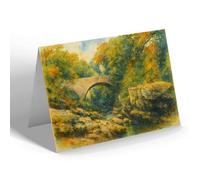 NOTELET - The Dog's Leap, Limavady, Co Londonderry, NI - Vintage Art Style