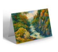 NOTELET - The Falls, Invergarry - Vintage Art Style
