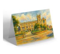 NOTELET - The Free Library & Museum, Shrewsbury - Vintage Art Style