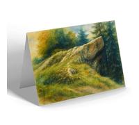 NOTELET - The Frog's Mouth, Staunton - Vintage Art Style