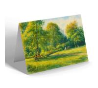 NOTELET - The Gardens, Ashford - Vintage Art Style