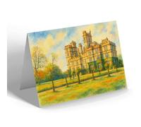 NOTELET - The Gardens, Carlton Towers - Vintage Art Style