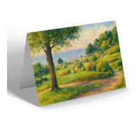 NOTELET - The Gardens & Happy Valley, Westcliff-on-Sea - Vintage Art Style