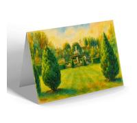 NOTELET - The Gardens, York House, Twickenham - Vintage Art Style