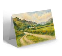 NOTELET - The Glen, Ardentinny (b) - Vintage Art Style