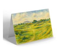 NOTELET - The Golf Links, Berrow - Vintage Art Style