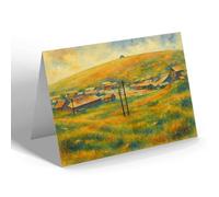 NOTELET - The Granite Works, Shap - Vintage Art Style