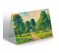 NOTELET - The Great Formal Garden, Sewerby Park - Vintage Art Style