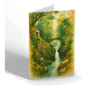 NOTELET - The Hermitage, Dunkeld - Vintage Art Style