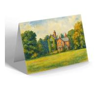 NOTELET - The Hermitage, Whittingham - Vintage Art Style