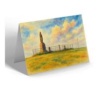 NOTELET - The Hill of Tara, Co Meath - Vintage Art Style