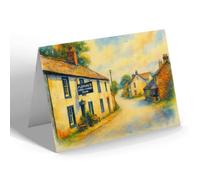 NOTELET - The Horse & Farrier, Threlkeld - Vintage Art Style