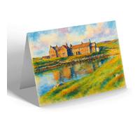 NOTELET - The Hotel, Lochmaddy, North Uist - Vintage Art Style