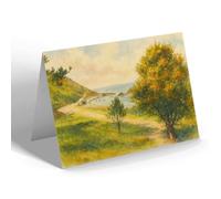 NOTELET - The Lake, Glen Wyllin, Kirk Michael - Vintage Art Style