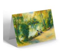 NOTELET - The Lake, Ropner Park, Stockton-On-Tees (b) - Vintage Art Style