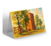 NOTELET - The Lawn, Harlow - Vintage Art Style