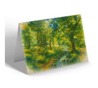 NOTELET - The Lawn, South Brent - Vintage Art Style