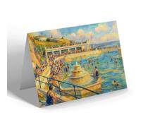 NOTELET - The Lido, Plymouth (d) - Vintage Art Style