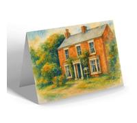 NOTELET - The Manor House, Covenham - Vintage Art Style