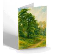 NOTELET - The Marriage Tree, Inveraray - Vintage Art Style