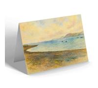 NOTELET - The Menai Straits from Beaumaris - Vintage Art Style