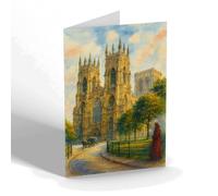 NOTELET - The Minster, York (a) - Vintage Art Style