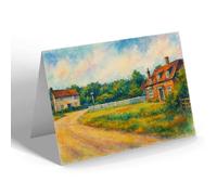 NOTELET - The Mitre Corner, Wickham Bishops - Vintage Art Style