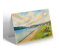 NOTELET - The North Shore, Kyleakin - Vintage Art Style