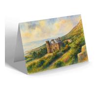 NOTELET - The Old Abbey Hotel, Llandudno (b) - Vintage Art Style