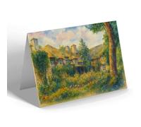 NOTELET - The Old Abbey, Rhos-on-Sea (a) - Vintage Art Style