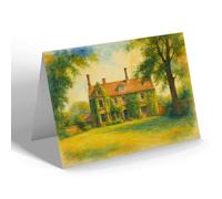 NOTELET - The Old Hall, Ingham - Vintage Art Style