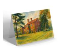NOTELET - The Old Hall, Mobberley - Vintage Art Style
