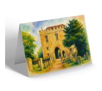 NOTELET - The Old Palace, Maidstone - Vintage Art Style