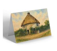 NOTELET - The Old Round House, Hermitage, Emsworth - Vintage Art Style