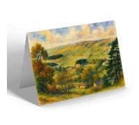 NOTELET - The Old Ward Way & Park Fell, Alston - Vintage Art Style