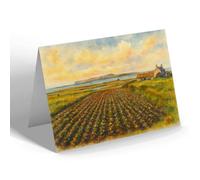 NOTELET - The Orkneys from John O'Groats - Vintage Art Style