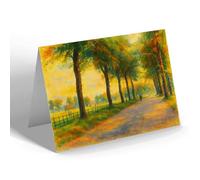 NOTELET - The Park from Park Avenue, Wisbech (a) - Vintage Art Style