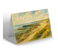 NOTELET - The Pier & Beach, John O'Groats - Vintage Art Style