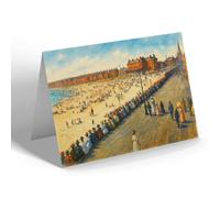 NOTELET - The Pier & Sands, Lowestoft (b) - Vintage Art Style