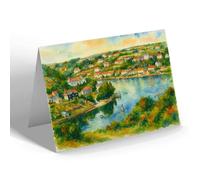 NOTELET - The Point, Noss Mayo, Newton Ferrers - Vintage Art Style