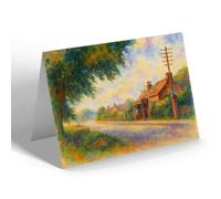 NOTELET - The Post Office, Grimoldby - Vintage Art Style