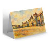 NOTELET - The Post Office, Stalmine - Vintage Art Style