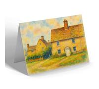 NOTELET - The Post Office, West Hanney - Vintage Art Style