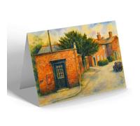 NOTELET - The Post Office, Wymeswold - Vintage Art Style