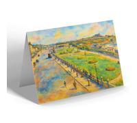 NOTELET - The Promenade Whitmore Bay Barry Island (b) - Vintage Art Style