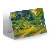 NOTELET - The Putting Green, Duporth Holiday Camp - Vintage Art Style