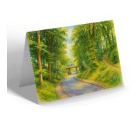 NOTELET - The Ravine, Filey (a) - Vintage Art Style