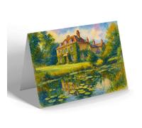 NOTELET - The Rectory, Little Bardfield - Vintage Art Style