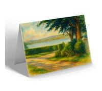 NOTELET - The River from Hotel Metropole, Padstow - Vintage Art Style